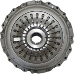 Dual plate clutch with sheet metal housing