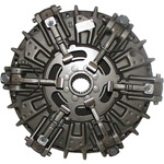 Dual plate clutch with independent release lever system