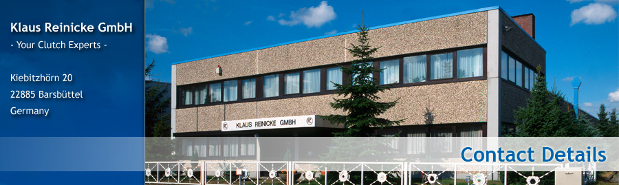 Klaus Reinicke GmbH  Your Clutch Experts